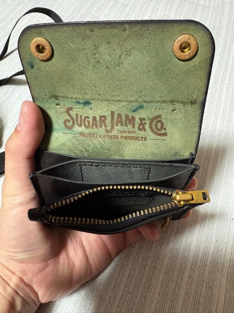 希少　SUGAR JAM & CO. シェルコードバン&栃木レザー