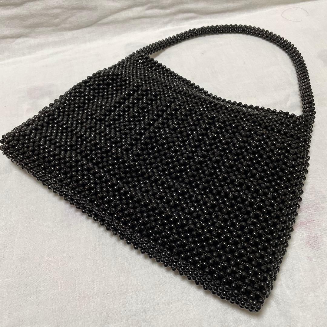 黒珊瑚　ハンドバック　手作り工芸品