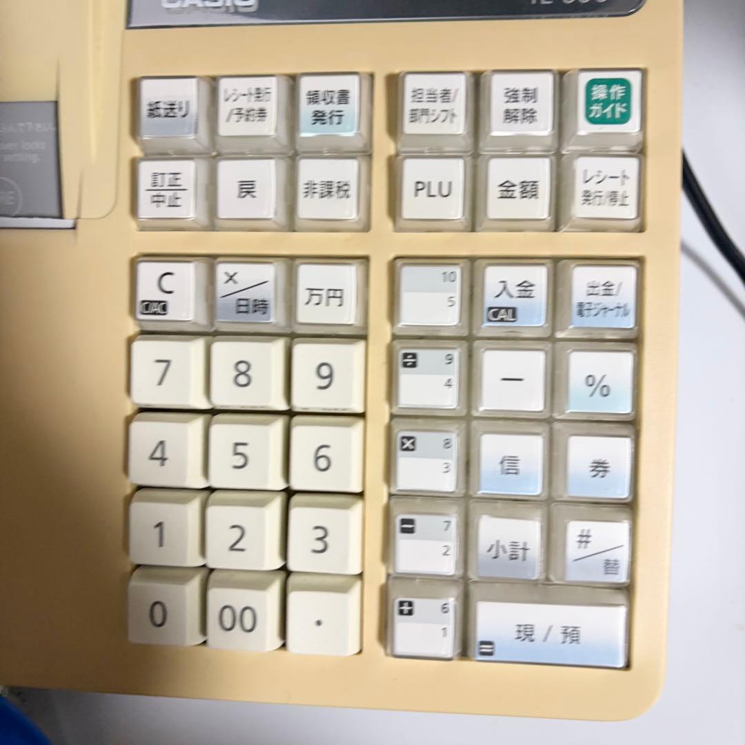 CASIO 電子レジスタ TE-300 感熱紙ロールペーパーセット