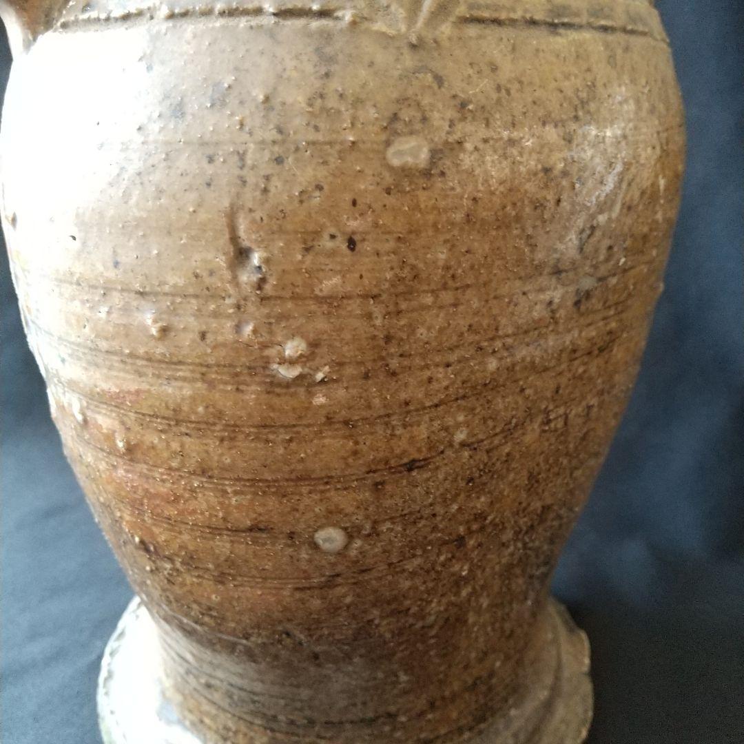 古伊賀花生 箱あり 伊賀 茶道 華道 茶道具