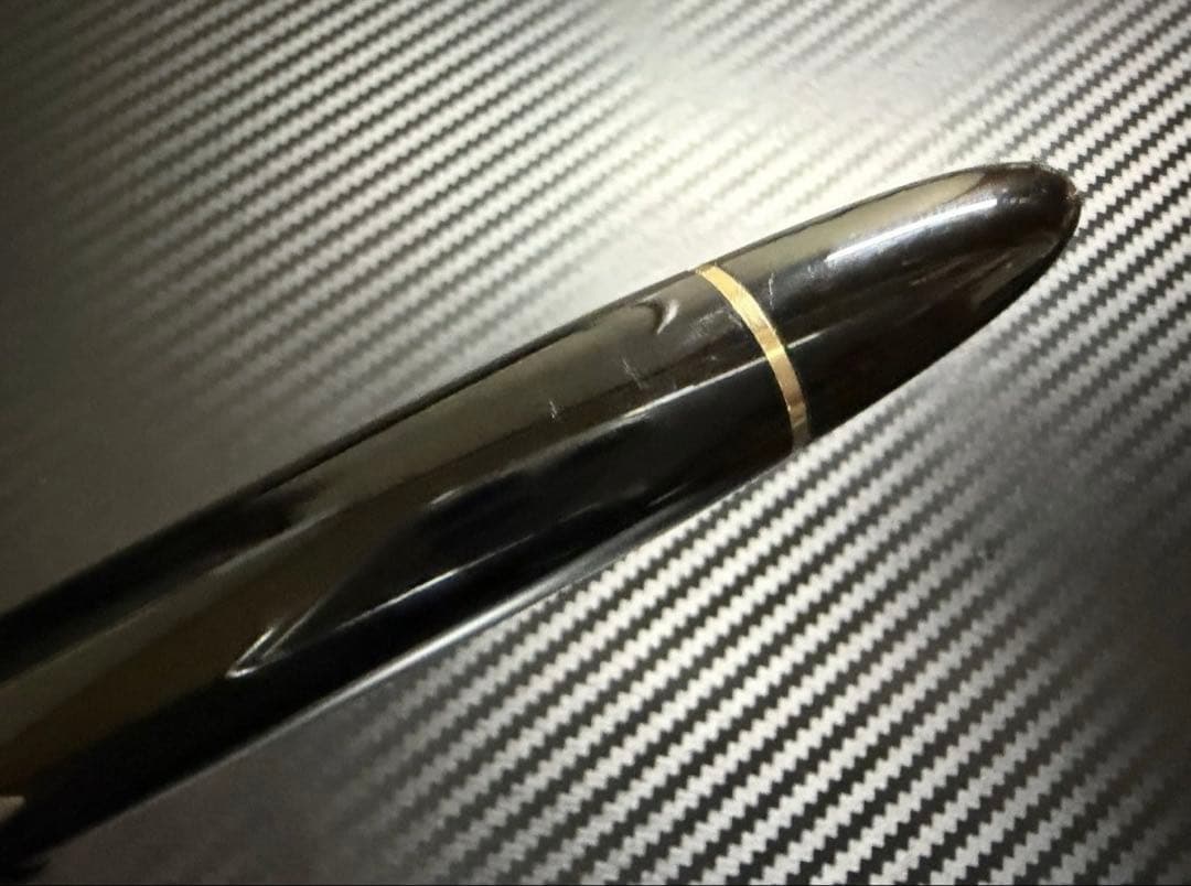 未使用に近い モンブラン 149 14K 万年筆 中白 F 細字