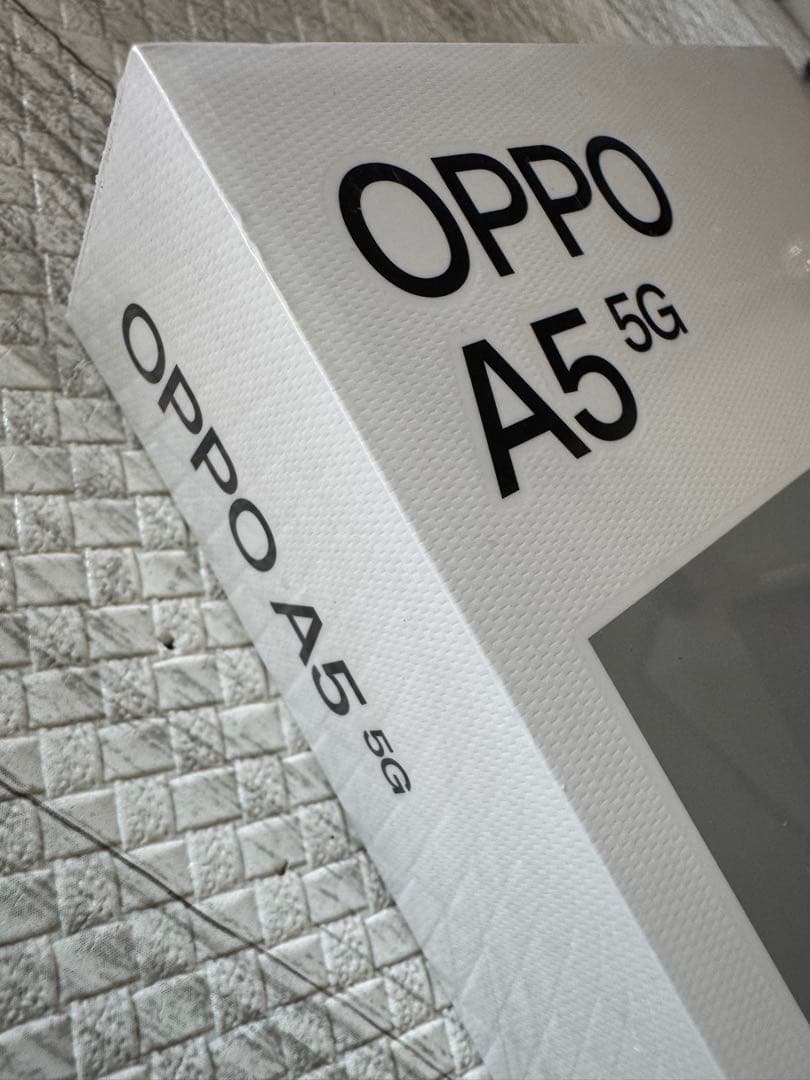 ☆新品未使用OPPO ☆A5 5G CPG06SWAホワイト4GB/128GB☆