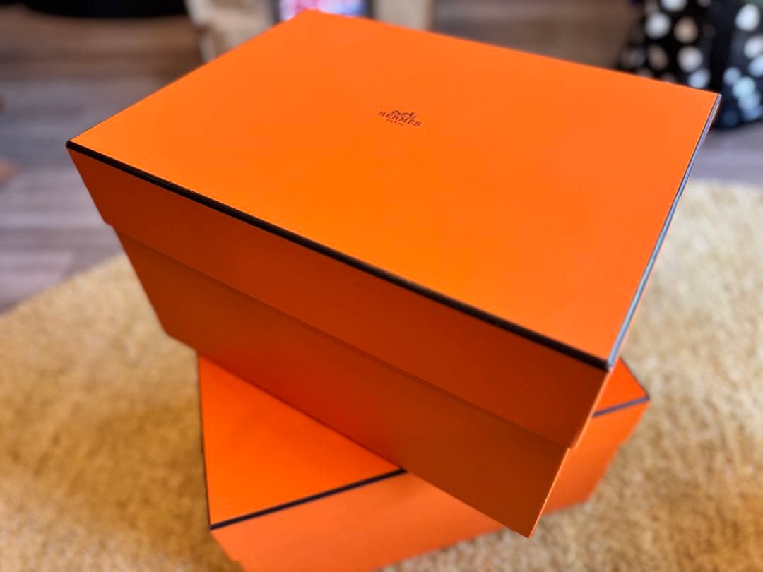 HERMES オレンジ ギフトボックス 大