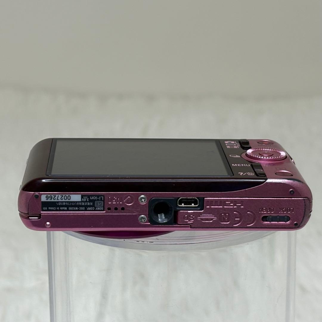 SONY cyberShot DSC-WX200 ピンク　コンデジ　動作品