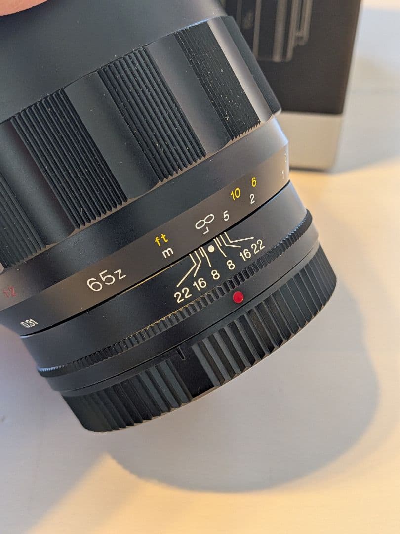 3/8まで　MACRO APO-LANTHAR 65mm F2 zマウント