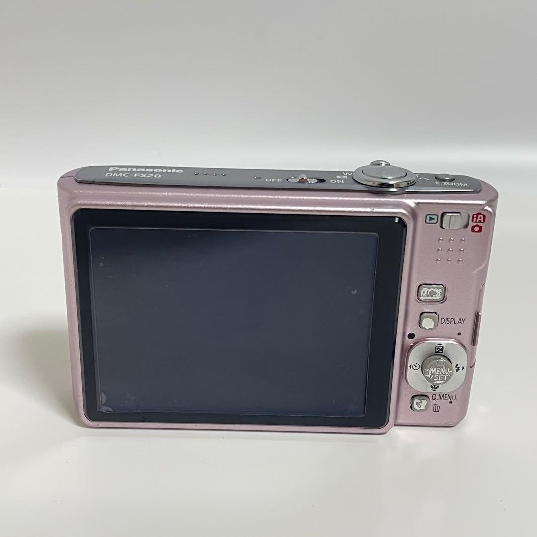 Panasonic LUMIX DMC-FS20 ピンク　デジカメ　コンデジ