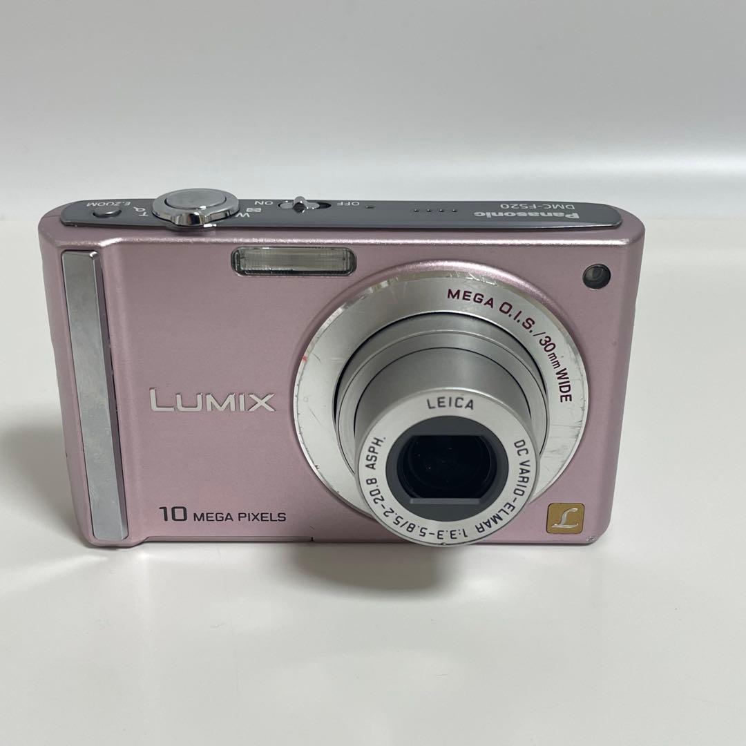 Panasonic LUMIX DMC-FS20 ピンク　デジカメ　コンデジ