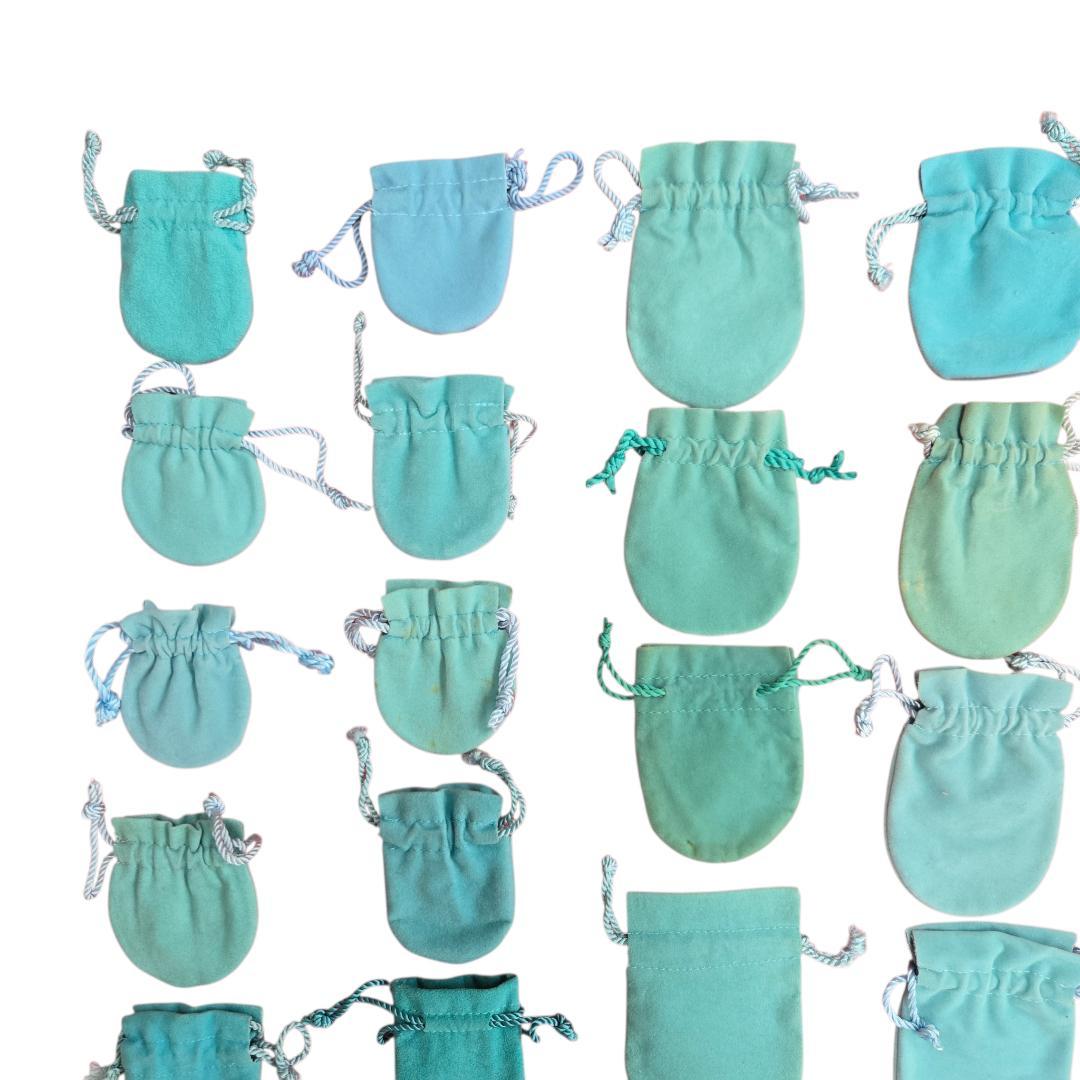 TIFFANY 純正 保存袋 巾着 ポーチ 26点 まとめ売り 大量 ネックレス