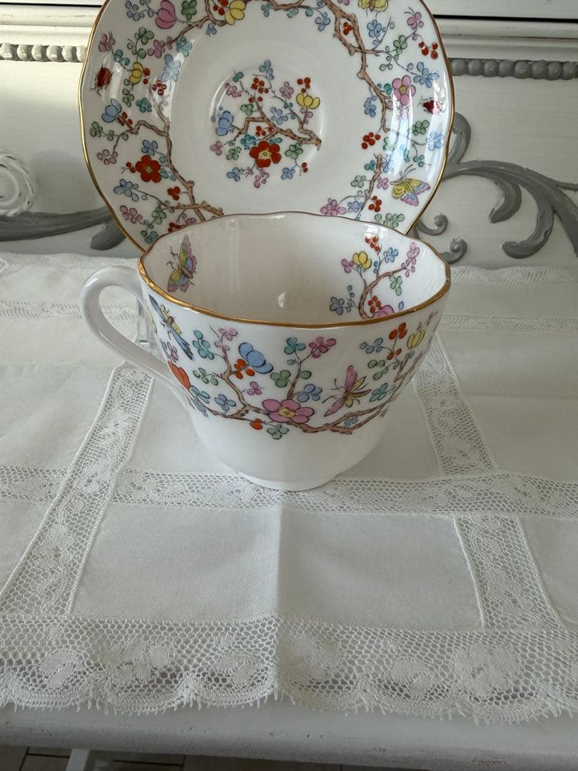 希少 美品◆スポード シャンハイ カップ＆ソーサー Spode SHANGHAI