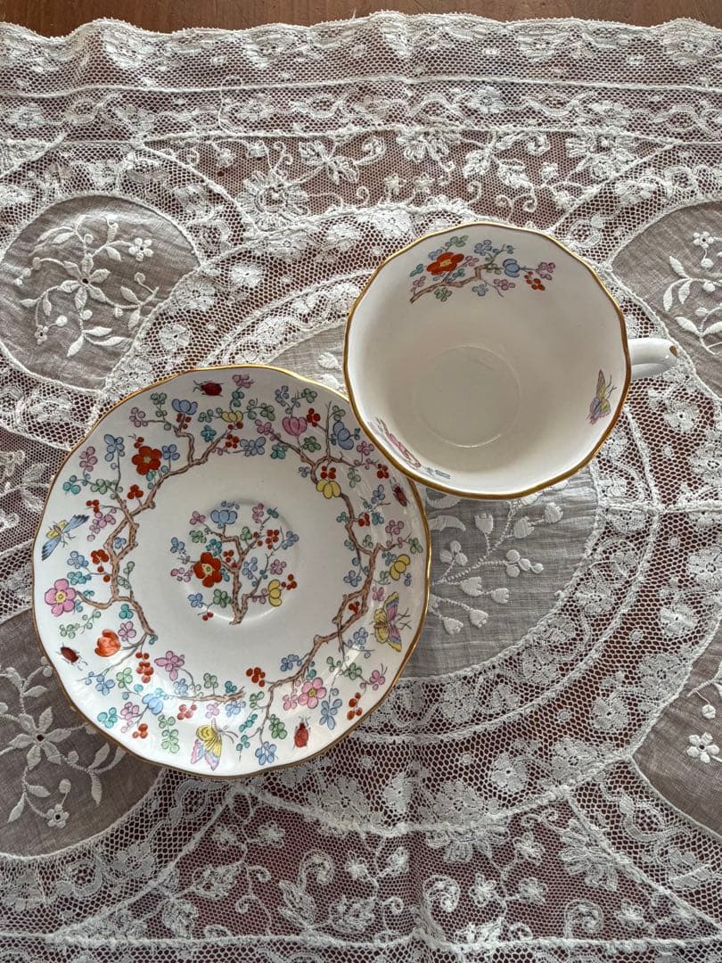 希少 美品◆スポード シャンハイ カップ＆ソーサー Spode SHANGHAI