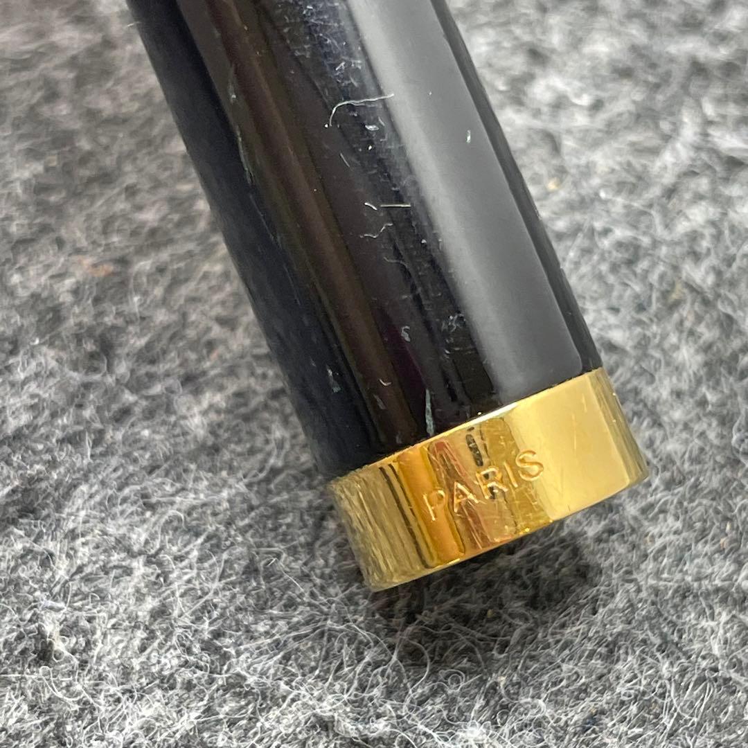 PE928□WATERMAN レタロン キャップ式ボールペン ブラック
