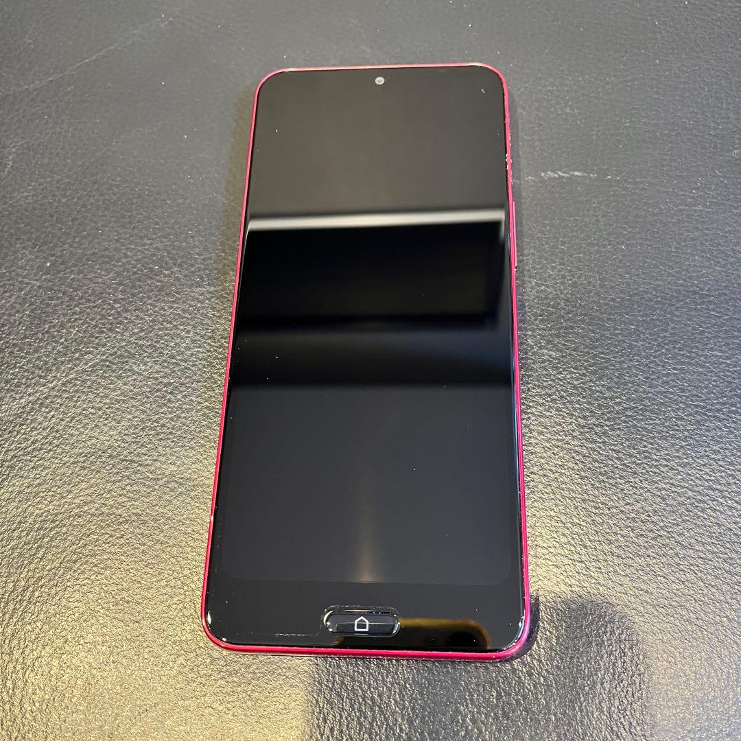 らくらくスマートフォンLite MR01 マゼンダ　レッド