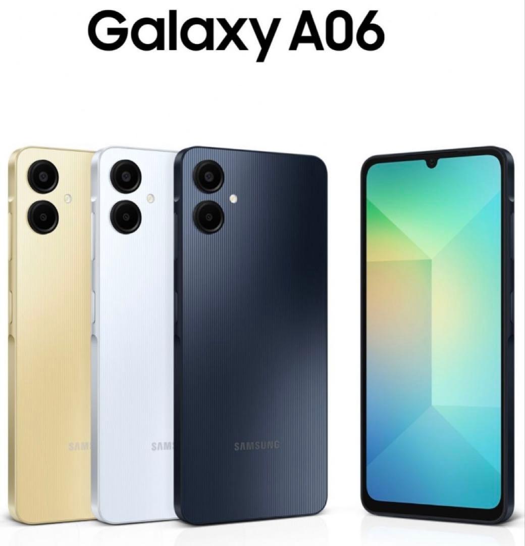 【新品未開封】Samsung Galaxy A06 128GB ブラック