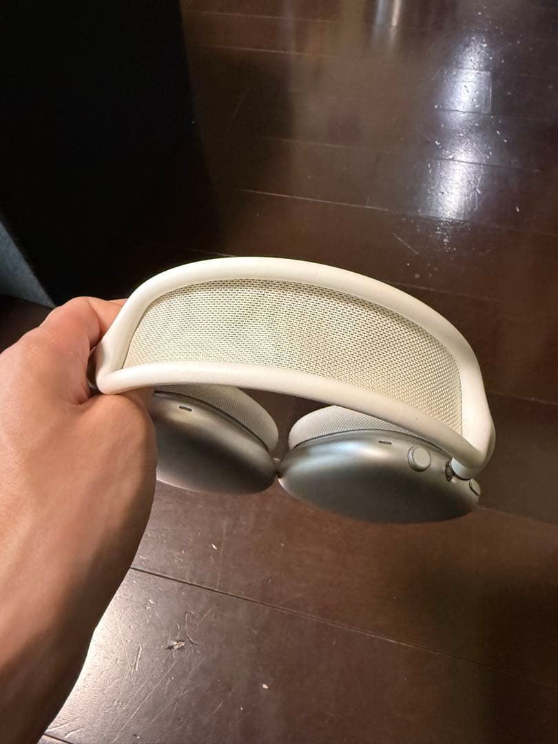 【た 】AirPods MAX シルバー (ケース・元箱付き)