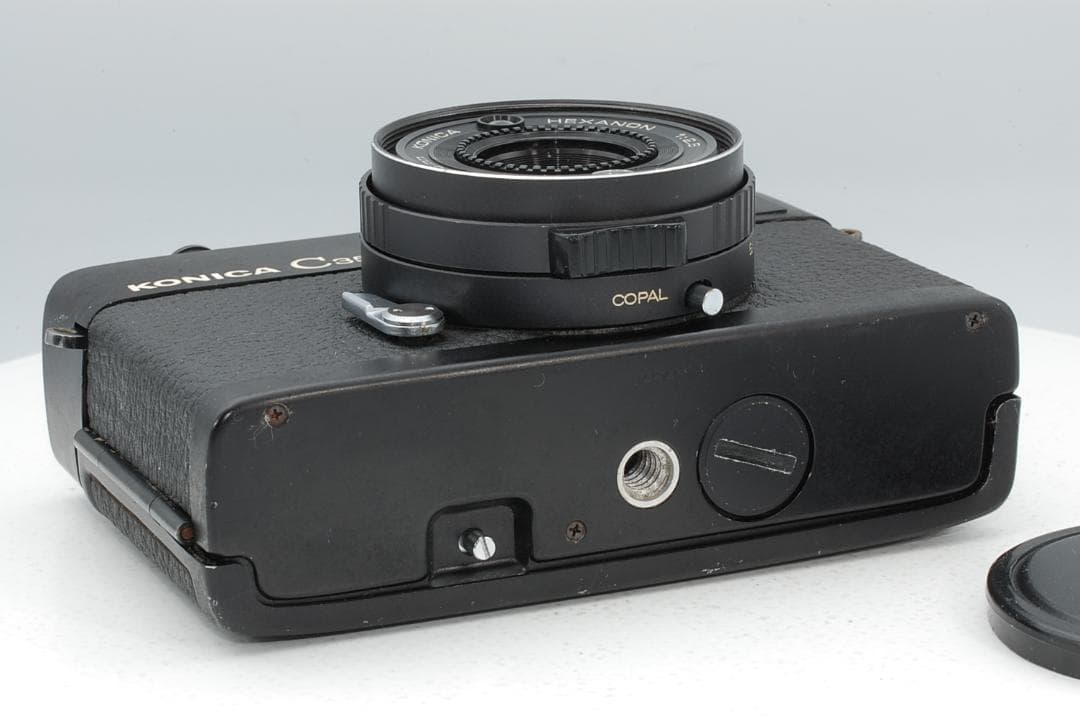 KONICA C35 ブラック Hexanon 38mm F2.8 美品