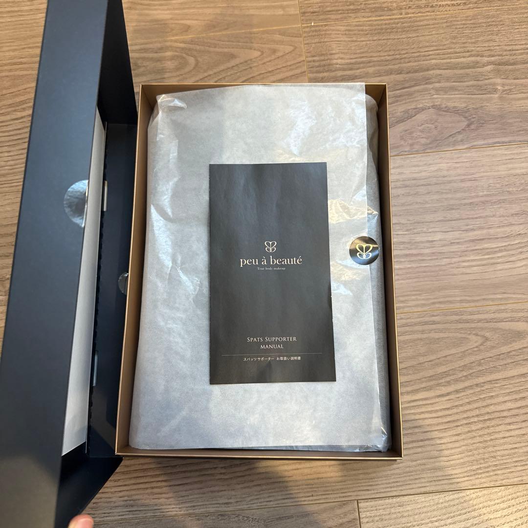 peu à beauté プウアボーテ　スパッツサポーター　ブラック　L