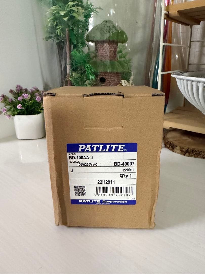 【新品未使用】PATLITE 電子音報知器 シグナルホン BD-100AA-J