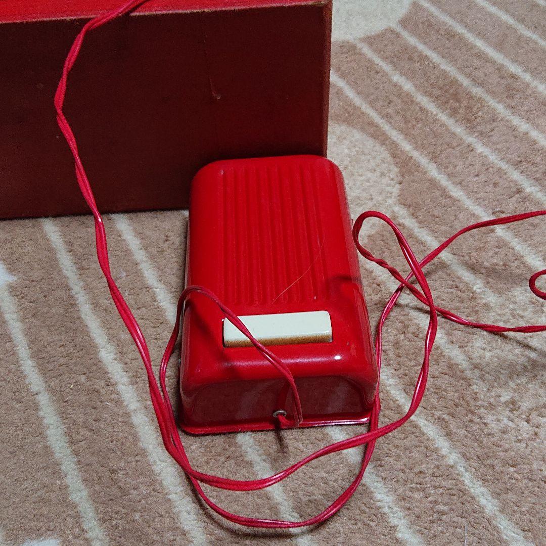 昭和レトロ  電池式ミシン