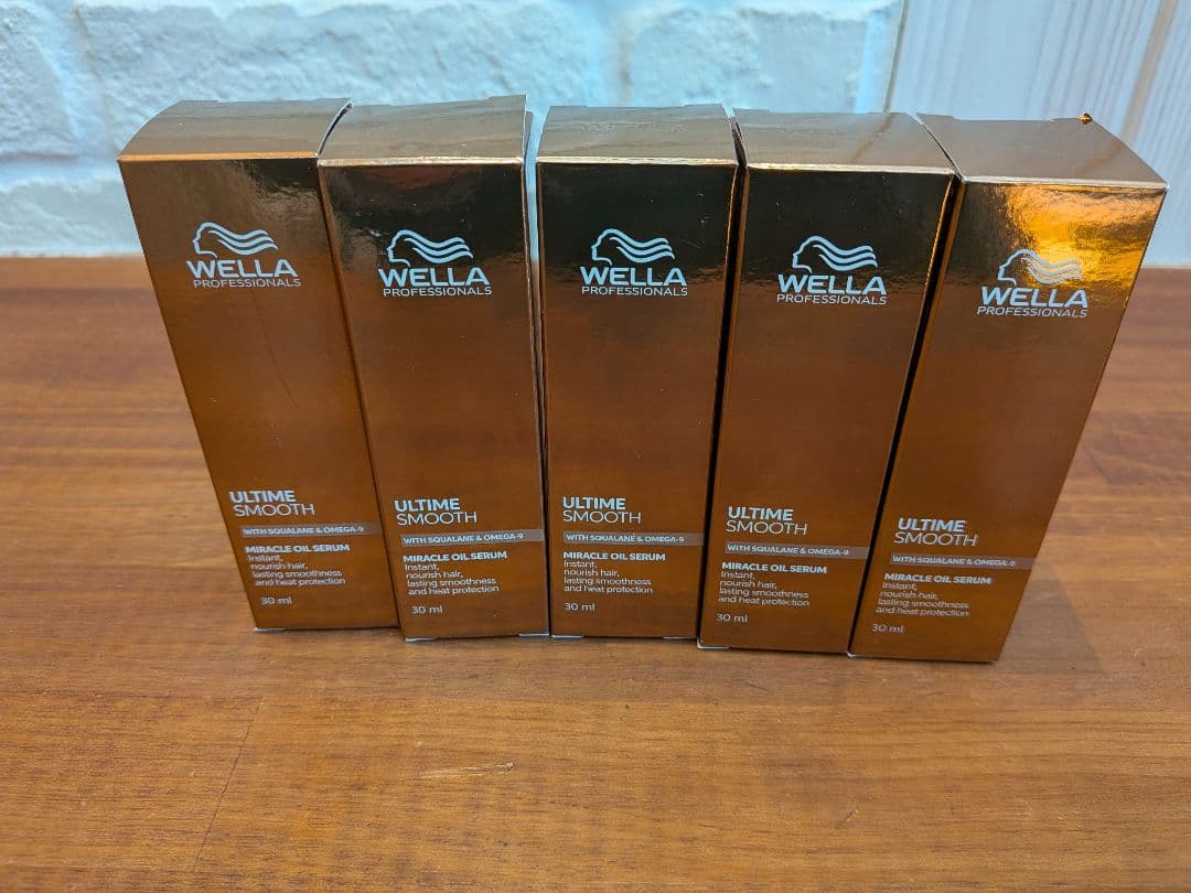 WELLA ULTIME SMOOTH 3種類　30ml×5本　計15本
