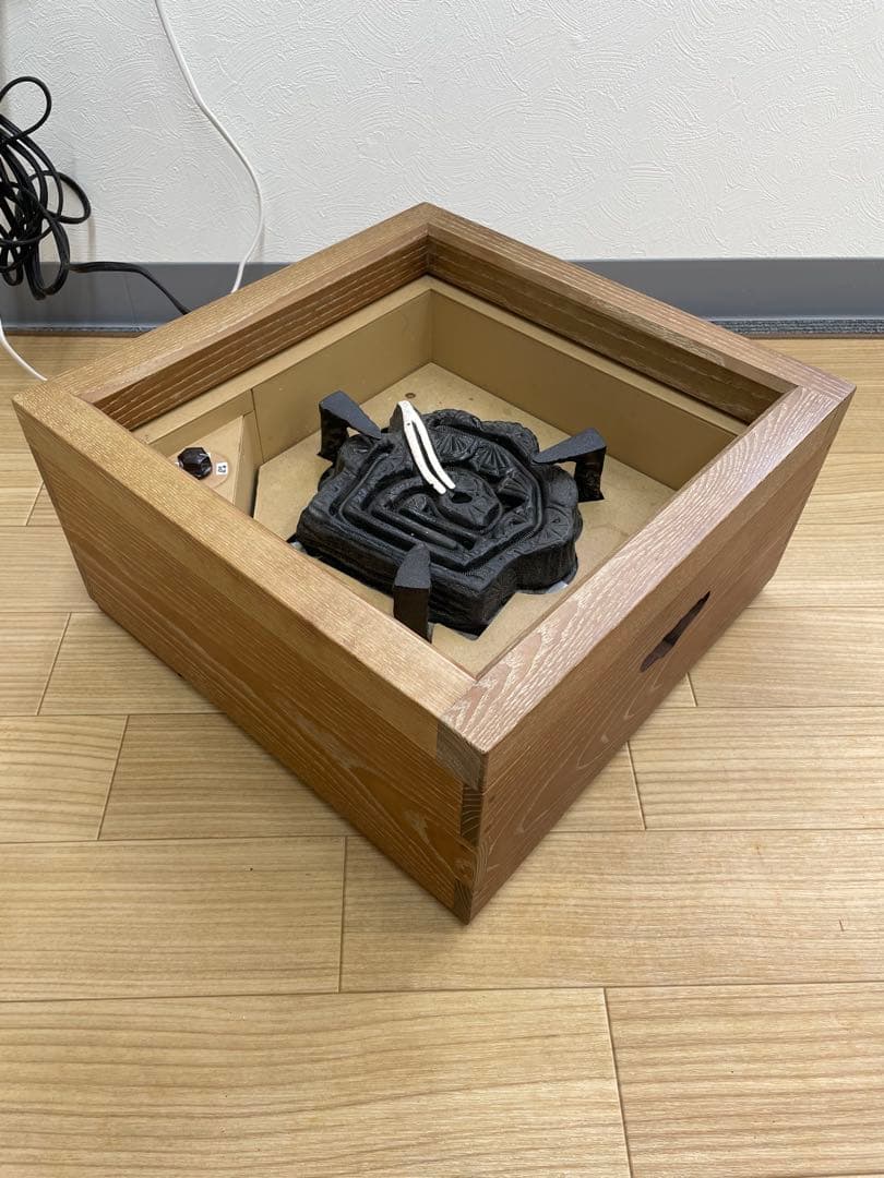 【茶道具の置炉、電熱器セット】