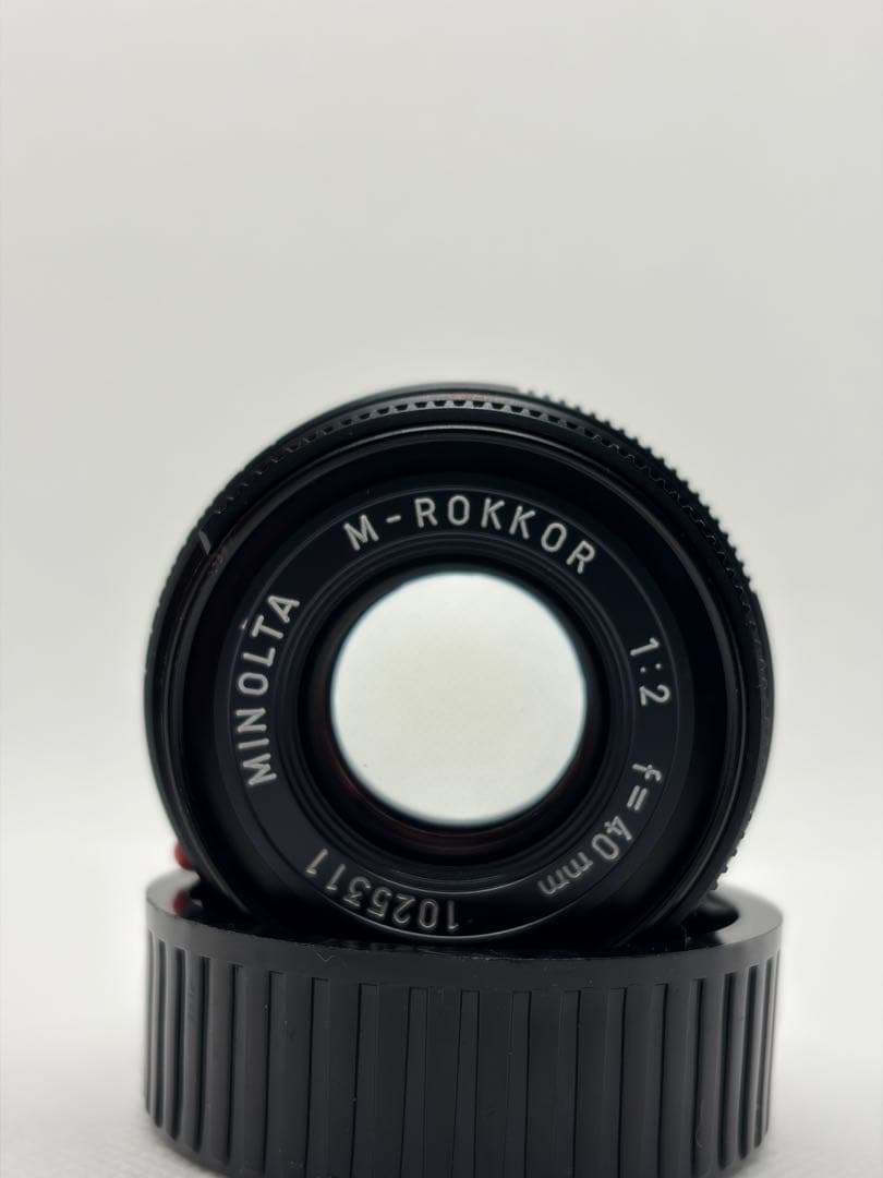 Minolta M-ROKKOR 40mm F2 Mマウント