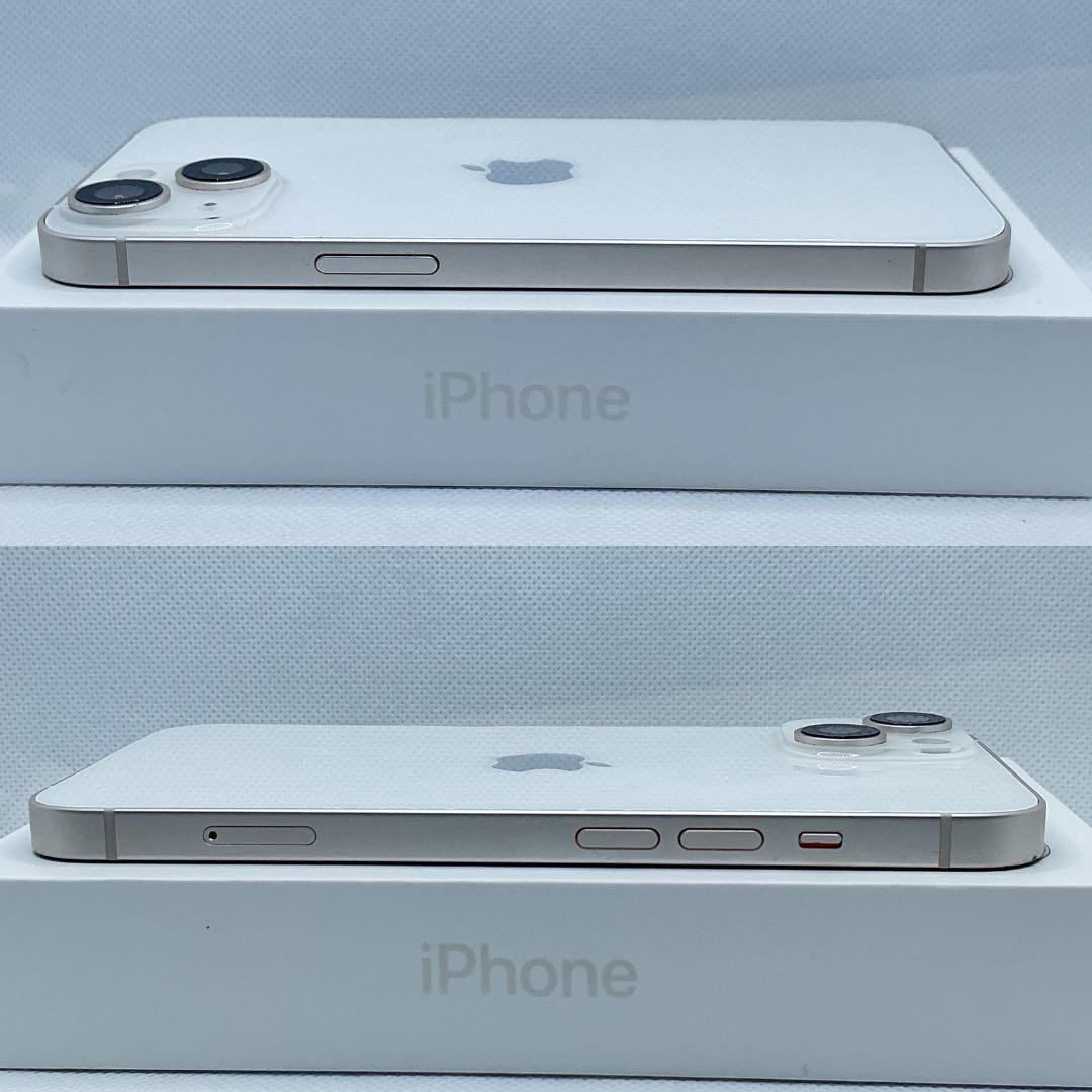 【美品】iPhone14 SIMフリー　新品バッテリー100%
