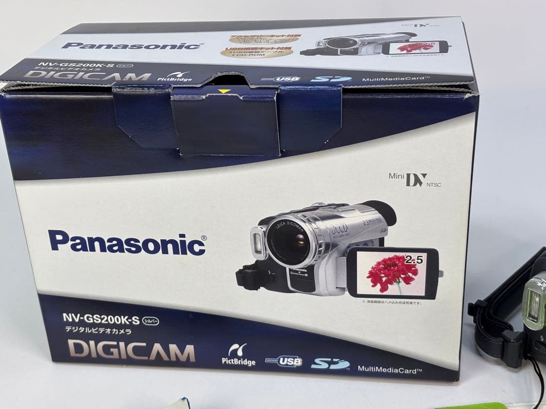 Panasonic NV-GS200K-S ビデオカメラ本体