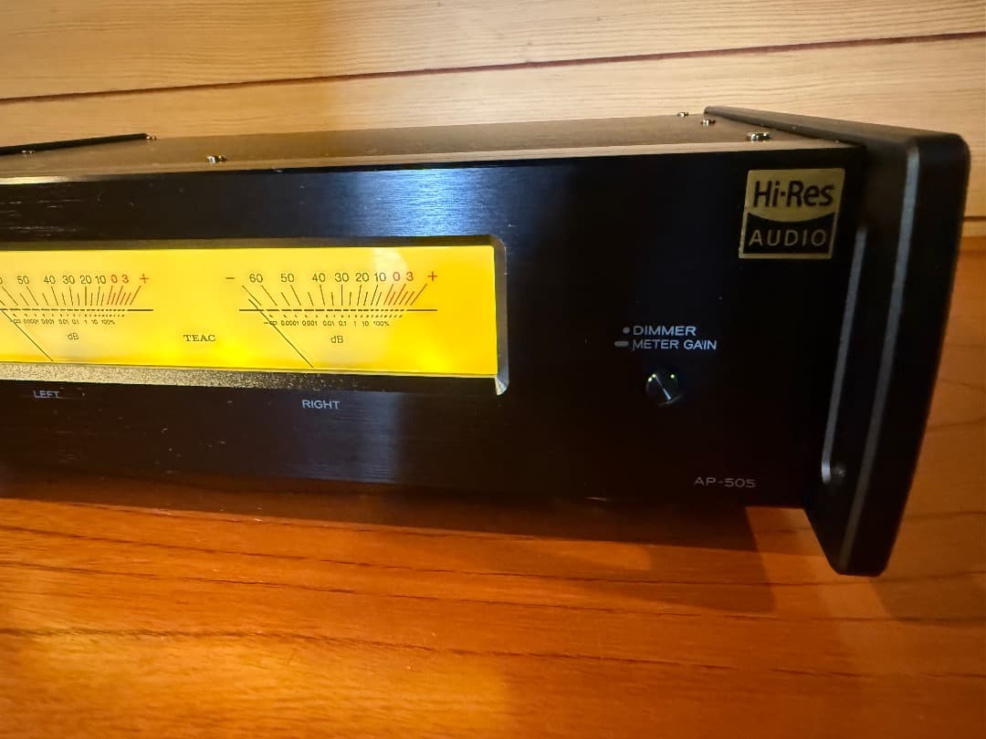 TEAC AP-505 B パワーアンプ ハイレゾオーディオ機器