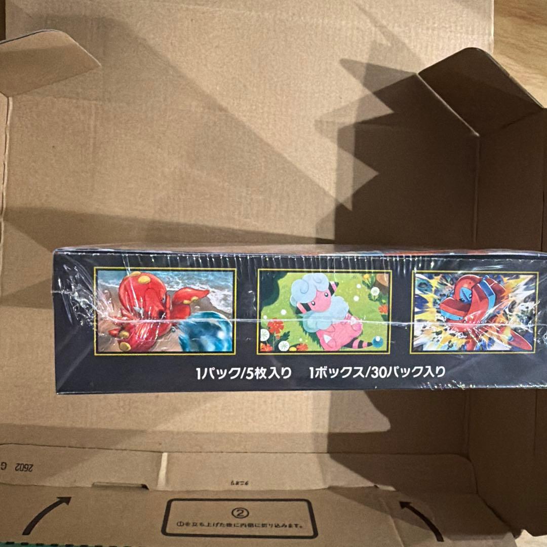 ポケモンカード　ニンジャスピナー　シュリンク付き1BOX