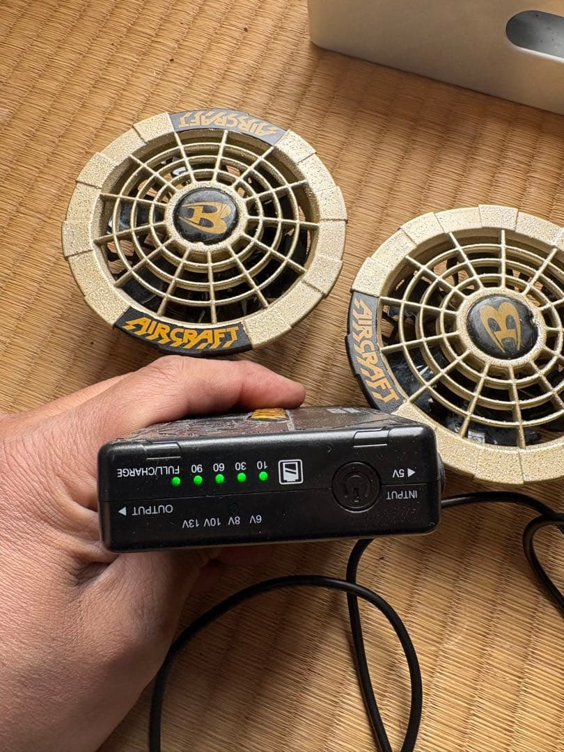 AIRCRAFT 13V 冷却ファンセット