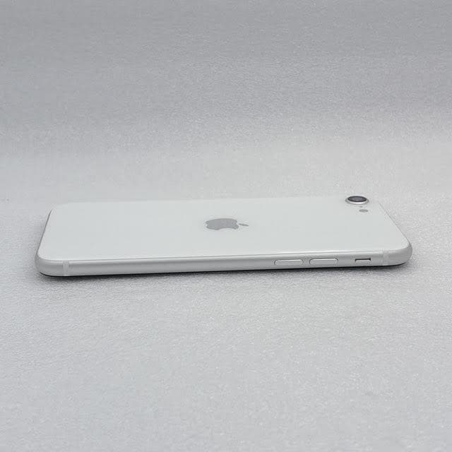 美品✨iPhoneSE第三世代128GB ホワイト SIMフリー 新品バッテリー