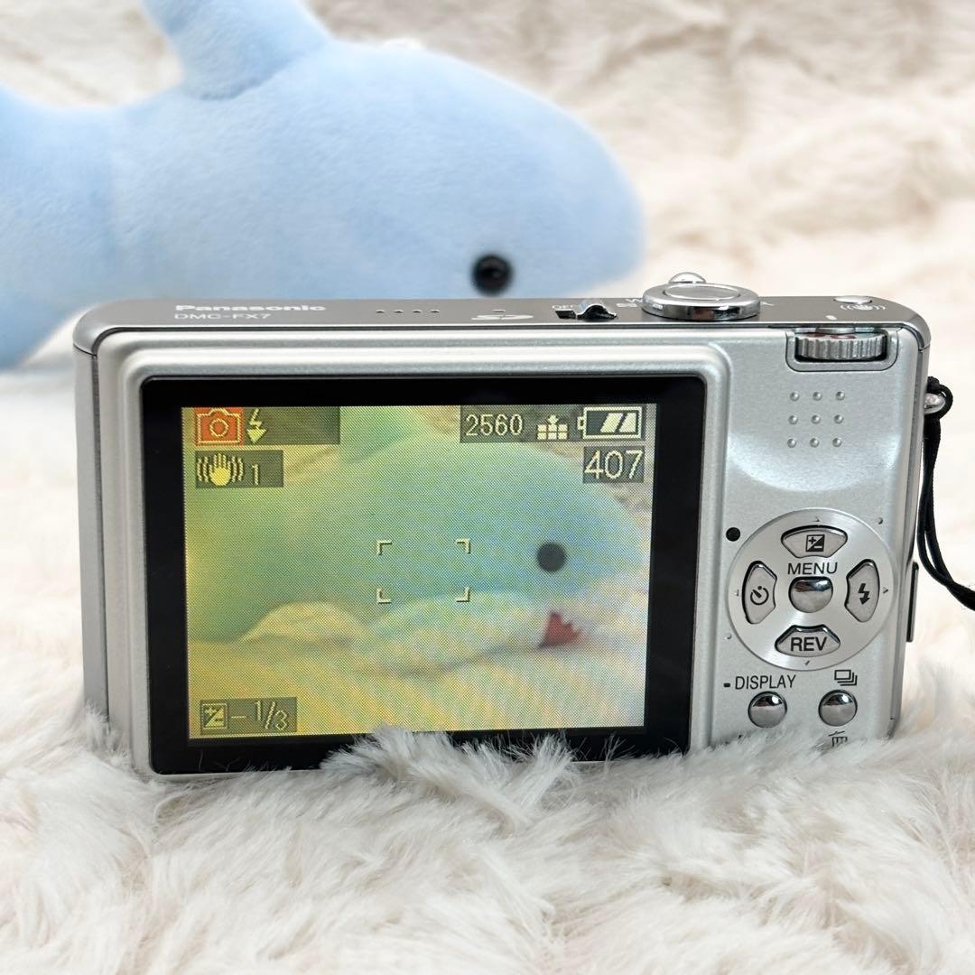 外観美品✨ Panasonic LUMIX DMC-FX7 シルバー