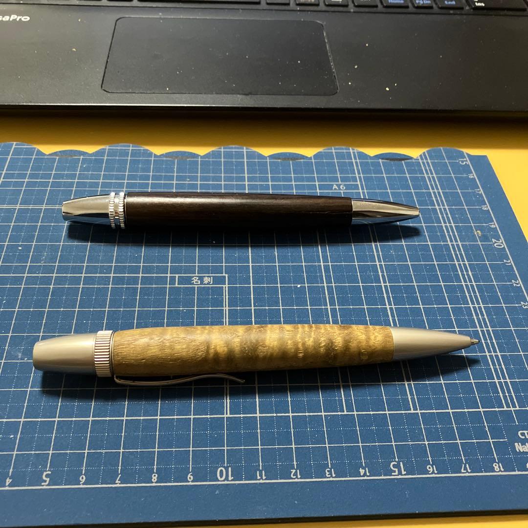 木軸ボールペン 2本セット
