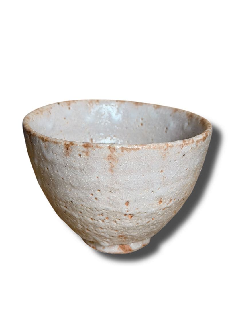 #志野 茶碗 加藤春鼎 共箱付き　S-2
