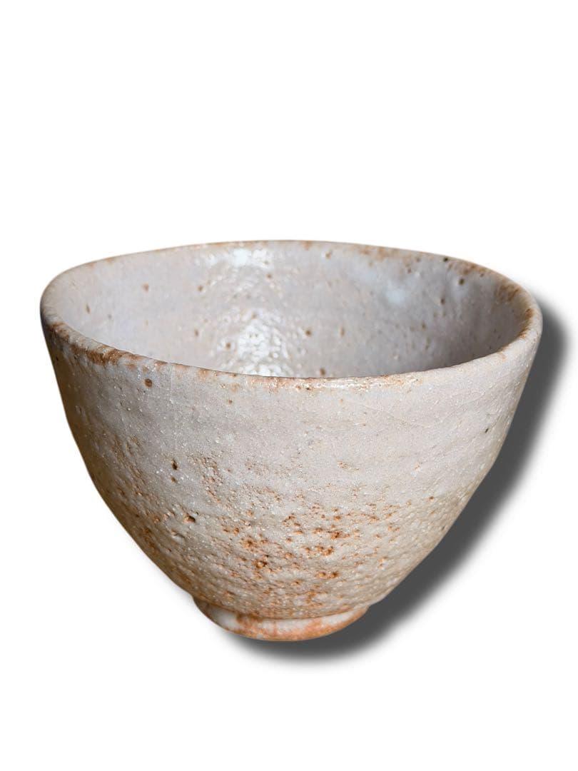 #志野 茶碗 加藤春鼎 共箱付き　S-2