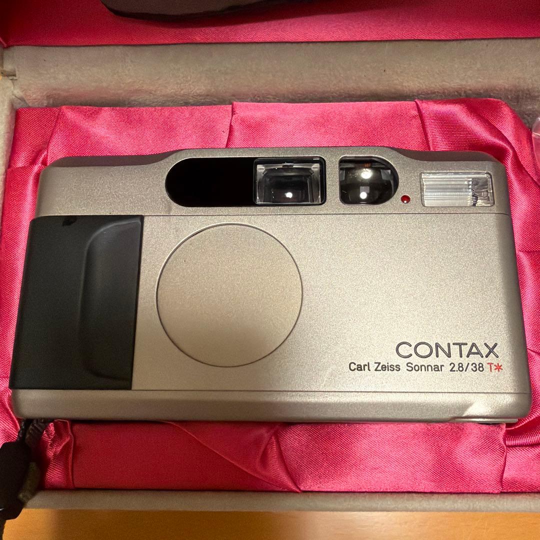 CONTAX T2【ジャンク品】チタンシルバー箱付