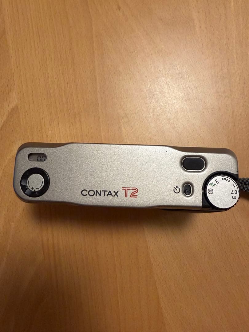 CONTAX T2【ジャンク品】チタンシルバー箱付