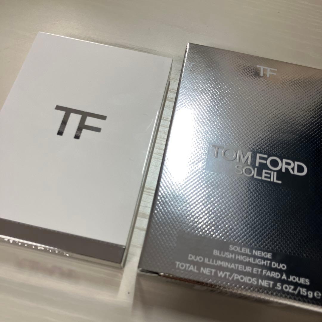 【新品未使用】トムフォード ソレイユ ネージュ ブラッシュ ハイライト デュオ