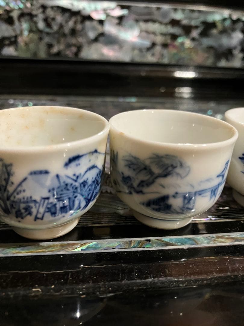 煎茶道具　鈴山作　ミニチュア茶器