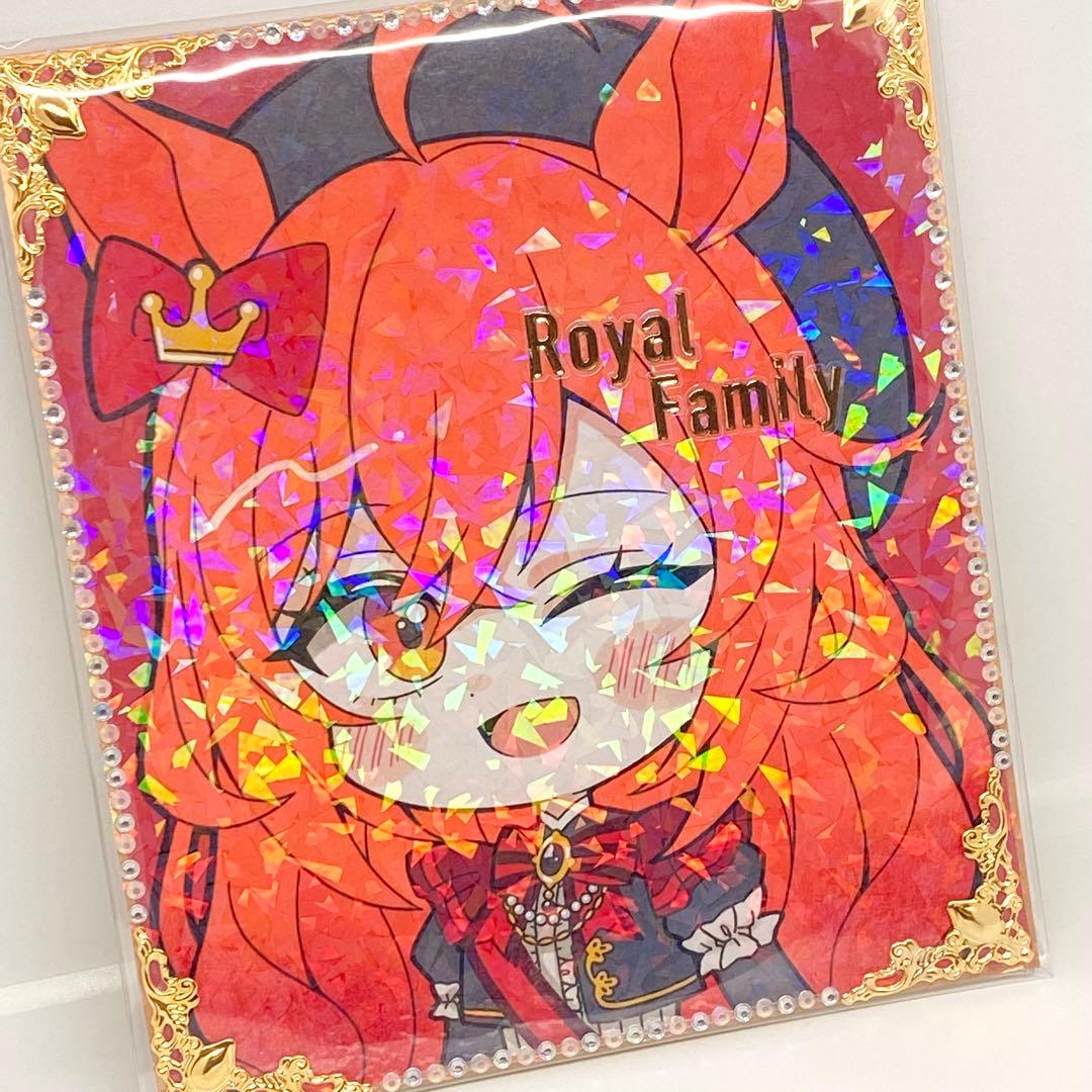 大きめサイズ＊ウマ娘 ロイヤルファミリー 手描きイラスト色紙