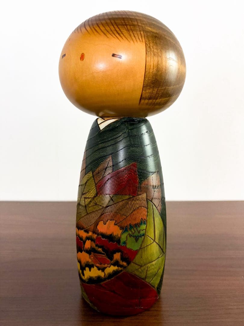 卯三郎 Uzaburo 創作 こけし kokeshi doll 人形 可愛い 山