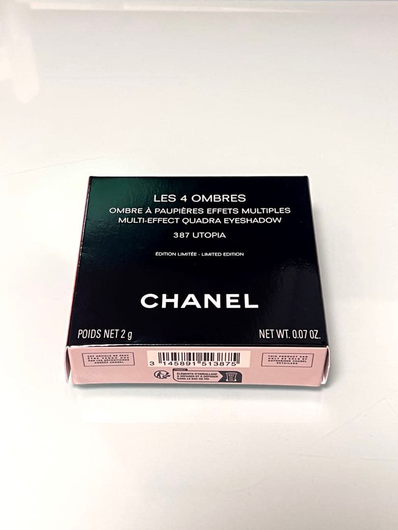 【新品未開封品】CHANEL レ キャトル オンブル ユートピア 387