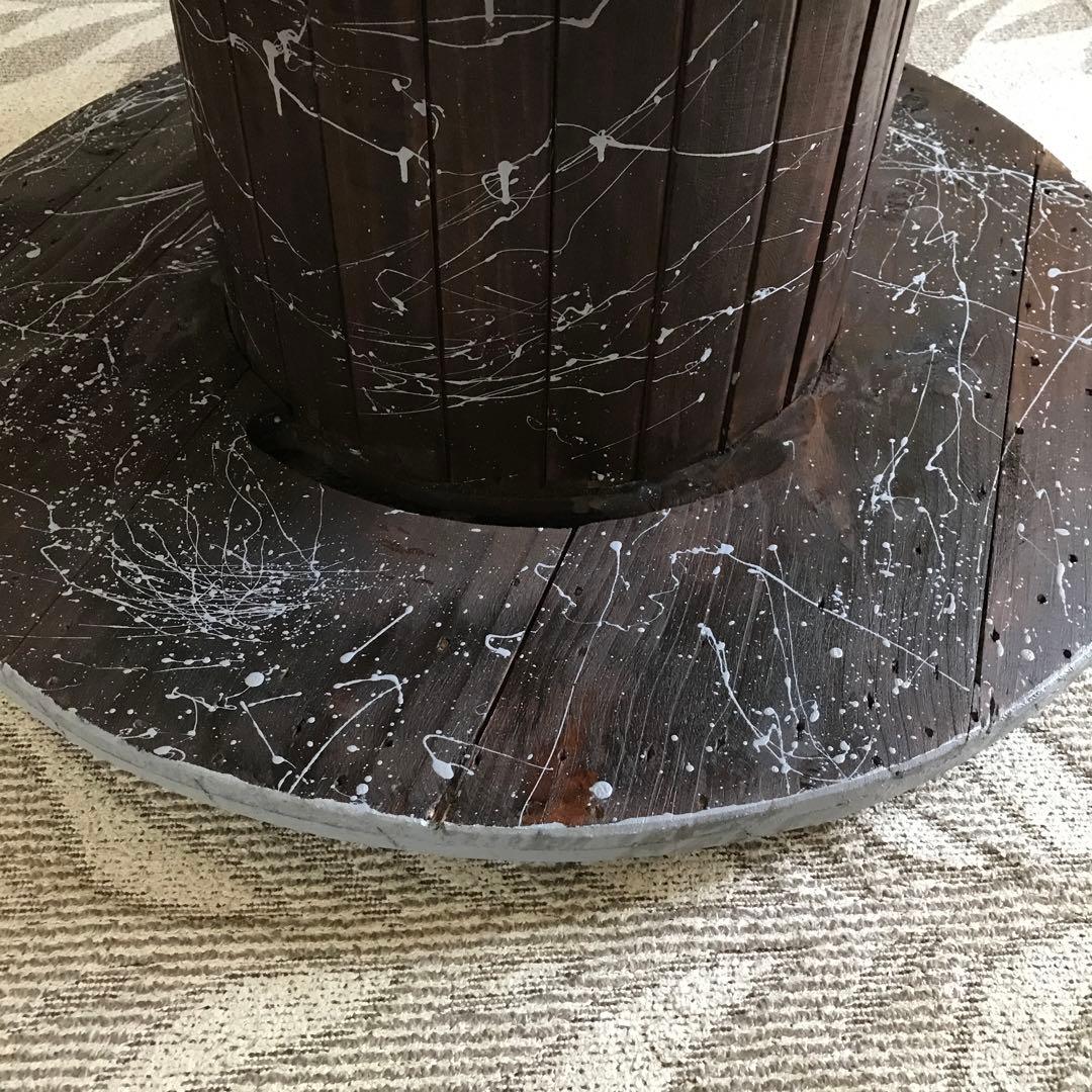 電線ドラム　テーブル　プチＤＩＹ^ ^