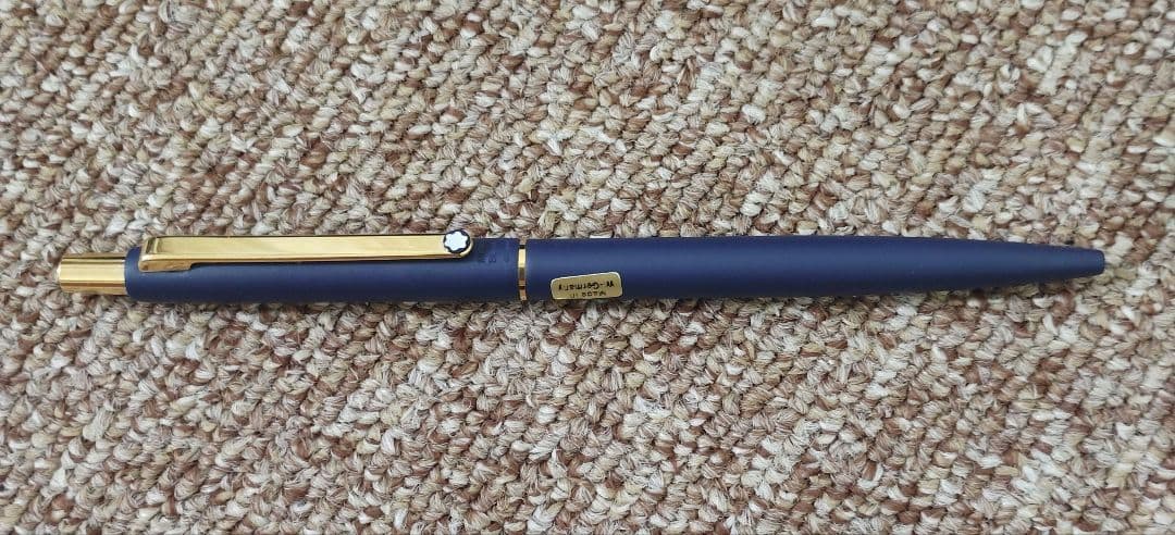 MONT BLANC スリムラインノック式ボールペン黒 S-Line モンブラン