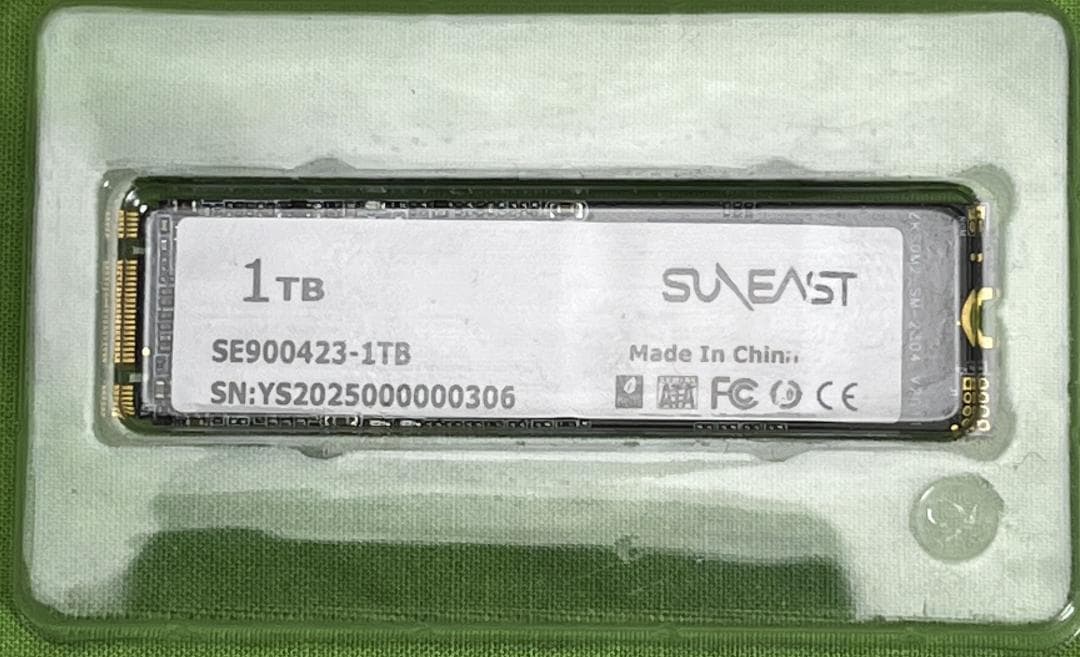 あ*つ様 M.2 SATA SSD 1TB（2280）動作確認済
