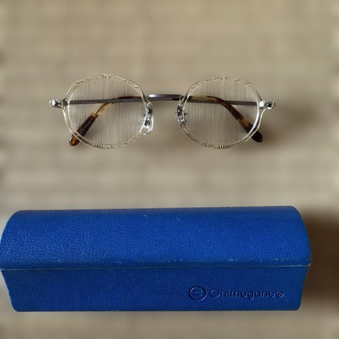 オニメガネ onimegane OG-7102 クリア　八角形　鯖江眼鏡　日本製