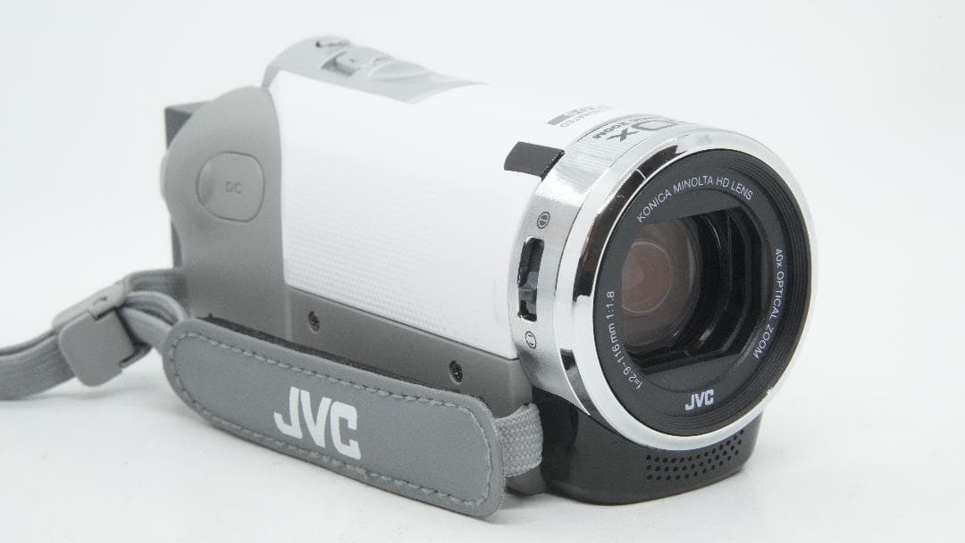 【B2152】 JVC Everio GZ-HM155 ホワイト エブリオ