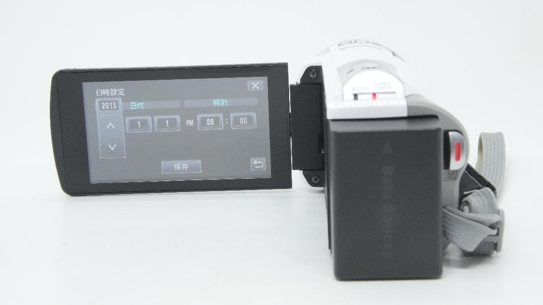 【B2152】 JVC Everio GZ-HM155 ホワイト エブリオ