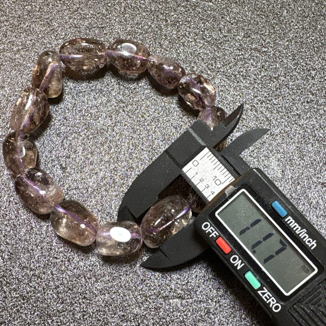 高波動天然石　スーパーセブン　ブレスレット　タンブルカット　破格値
