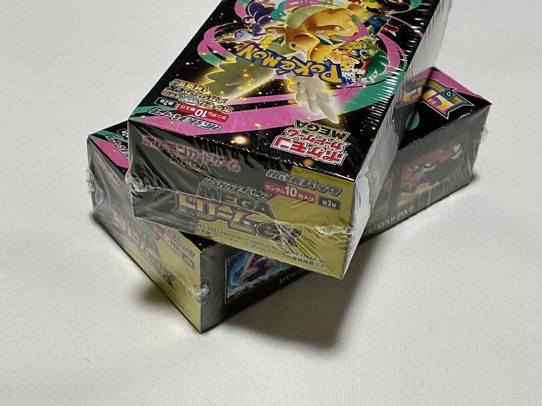 ポケモン MEGAドリームEX シュリンク未開封品2Box
